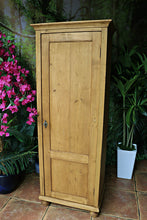 ❤️ Fab! Old Antique Pine 1 Door Cupboard-Linen/ Larder/ Home Office/ Bathroom ❤️