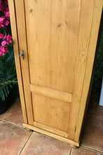 ❤️ Fab! Old Antique Pine 1 Door Cupboard-Linen/ Larder/ Home Office/ Bathroom ❤️