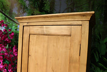 ❤️ Fab! Old Antique Pine 1 Door Cupboard-Linen/ Larder/ Home Office/ Bathroom ❤️