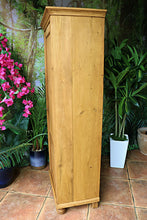 ❤️ Fab! Old Antique Pine 1 Door Cupboard-Linen/ Larder/ Home Office/ Bathroom ❤️