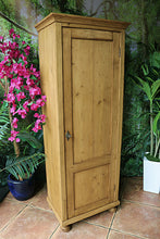 ❤️ Fab! Old Antique Pine 1 Door Cupboard-Linen/ Larder/ Home Office/ Bathroom ❤️