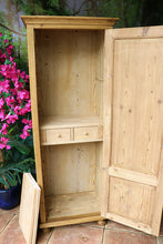 ❤️ Fab! Old Antique Pine 1 Door Cupboard-Linen/ Larder/ Home Office/ Bathroom ❤️