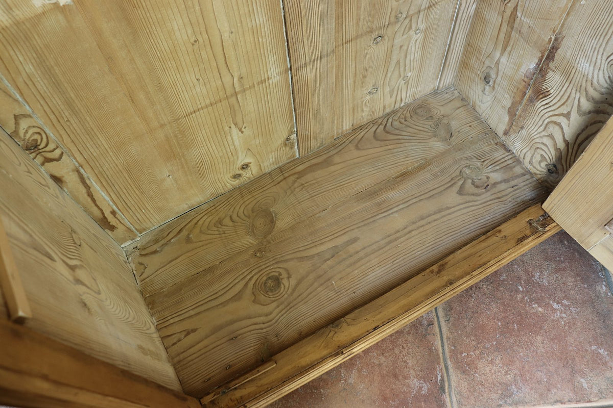 😍 Fantastic! Old Antique Pine Cupboard/ Wardrobe-Linen/ Larder/ Food/ Office 😍