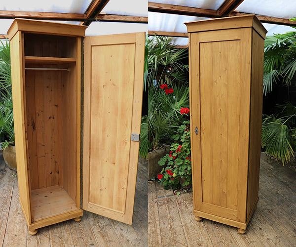 🤩 Very Tall Old Pine Cupboard - Linen/ Larder/ Housekeepers/ Wardrobe 🤩