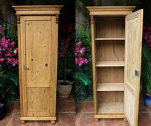❤️ Old Antique Pine Tall Cupboard/ Linen/ Larder/ Food/ Housekeepers/ Wardrobe ❤️