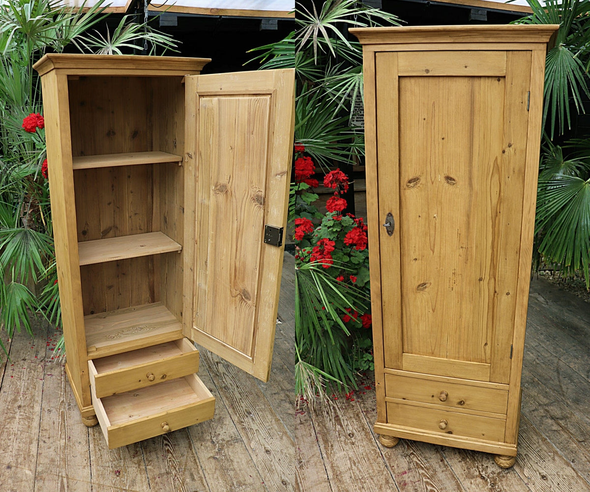 ❤️ Superb! Old Pine Cupboard/ Drawers -Linen/ Larder/ Home Office/ Bathroom ❤️