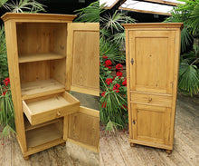 🥰 Lovely Old Pine 2 Door Cupboard-Linen/Larder/Home Office/Bathroom 🥰