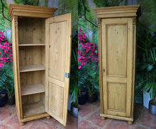 🤩 Old Pine Tall Cupboard/ Linen/ Larder/ Food/ Housekeepers/ Wardrobe 🤩