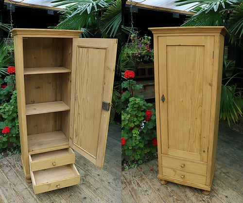 😍 Lovely! Old Pine Cupboard/ Drawers - Linen / Larder/ Home Office/ Bathroom 😍