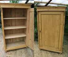 😍 Old Pine 'Housekeepers' Cupboard-Linen/ Larder/ Food/ Wardrobe 😍 - oldpineshop.co.uk