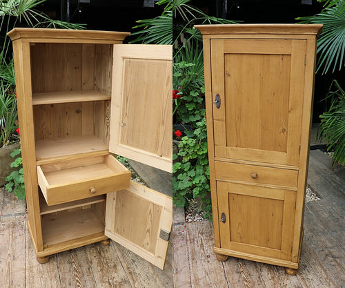 🩷 Superb! Old Pine 2 Door Cupboard-Linen/Larder/Home Office/Bathroom 🩷