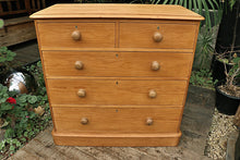 ❤️ FAB! LARGE OLD VICTORIAN PINE CHEST OF DRAWERS/ SIDEBOARD ❤️ - oldpineshop.co.uk