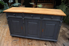 😍 LOVELY 1.5m OLD ANTIQUE STYLE PINE SIDEBOARD/ CUPBOARD/TV STAND 😍 - oldpineshop.co.uk