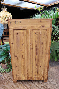💖 WOW! RARE OLD ANTIQUE VICTORIAN WAXED PINE CHEST OF FIVE DRAWERS/ TALL BOY 💖 - oldpineshop.co.uk