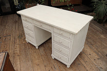 💖 Lovely Old Pine/White Painted Desk/Dressing Table 💕 - oldpineshop.co.uk